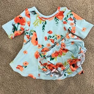 Milkmaid Goods Dress & Bloomer Set 3-6M